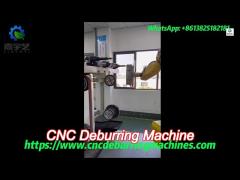 rotary brush method cnc metal deburring machine 1000 pieces/hour capacity