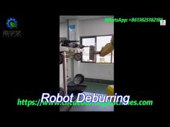 380v robotic deburring equipment flash removal for aluminum and zinc alloys