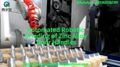 Automated Robotic Grinding of Zinc Alloy Door Handles