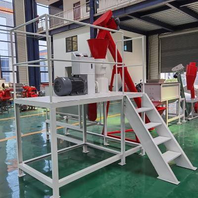 China Farms Poultry Chicken Animal Feed Pellet Making Pelletizing Machine Price Feed Pellet Mill Production Line Factory for sale