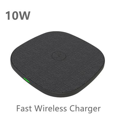 China Mobile Phone Charger 2022 OEM 10W Wireless Charger Support Palladium Wireless Charging Logo Smart Sensor for sale