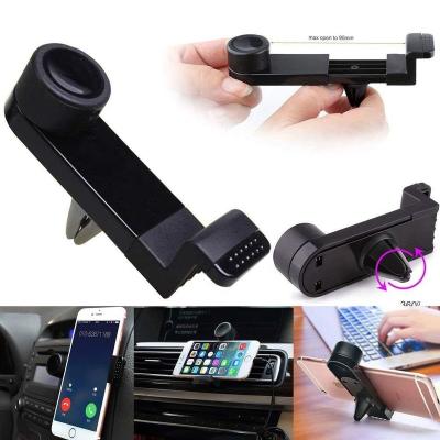 China ABS Car Club Gifts Customized Universal Air Vent Phone Logo Holder for iphone11 pro for sale