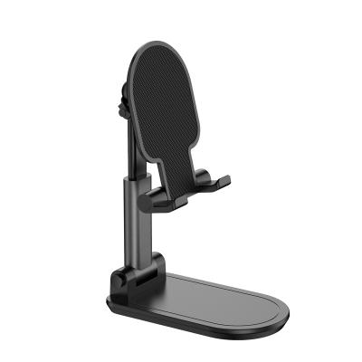 China 2020 New Arrival Aluminum Alloy Adjustable Foldable Desktop iPad Bracket Lazy Mobile Phone Stand Holder/Mobile Phone Holder for sale