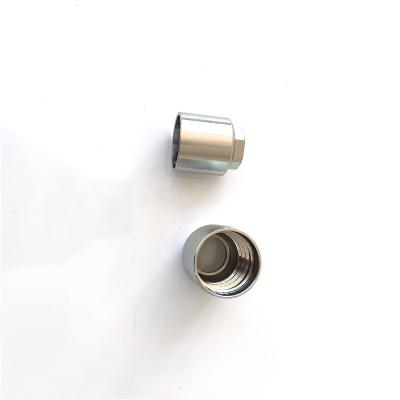 China Machinery Industry Carbon Steel Stainless Steel Hydraulic Hose Ferrule 00110 Hydraulic Sleeve Hose Crimping Rubber Bushings for sale