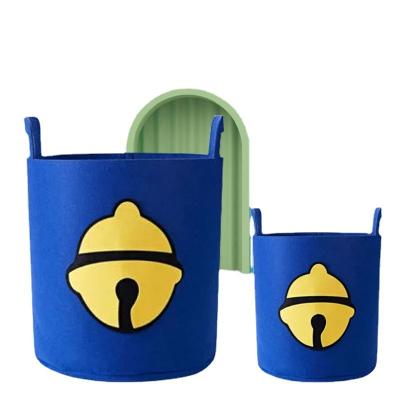 China Wholesale Good Quality Storage Bag Large Capacity Bell Pattern Storage Cylindrical Bag for sale