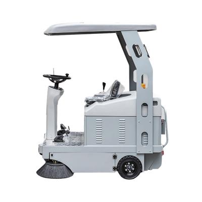 China Hotels Commercial Automatic Electric Floor Road Sweeper Dust Sweeper Cleaning Machine for sale