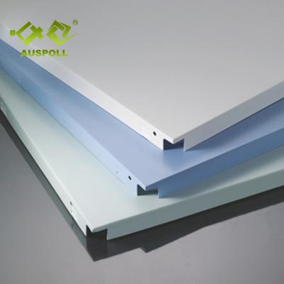 China Perforated Ceilings Building Decorative Aluminum Metal Square Clip-in Ceiling Panel House Ceiling Design for sale