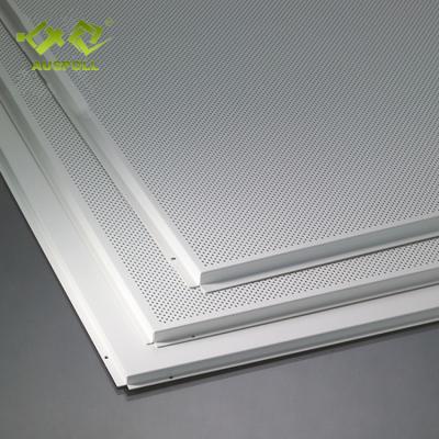 China Integrated Ceilings Building Racing Shot Decorative Aluminum Perforated Ceiling Panel Tiles for sale