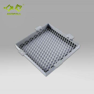 China Honeycomb Ceilings Aluminum Expand Mesh Ceiling Metal Mesh Ceiling Panel for sale