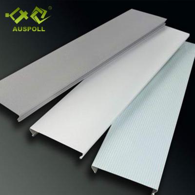 China Integrated ceilings office building, station, school, university, shopping mall c-shape aluminum strip ceiling panel for sale