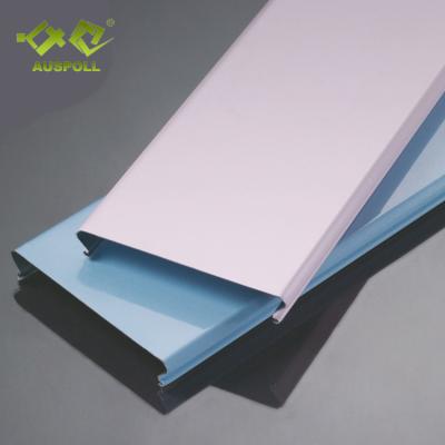 China Integrated decorative aluminum c-shaped ceilings strip ceiling panel for airport for sale