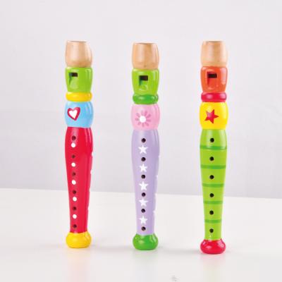 China Baby Toy Cartoon Style Educational Non-Toxic Groove Natural Music Toy Set Wooden Musical Instruments For Children for sale