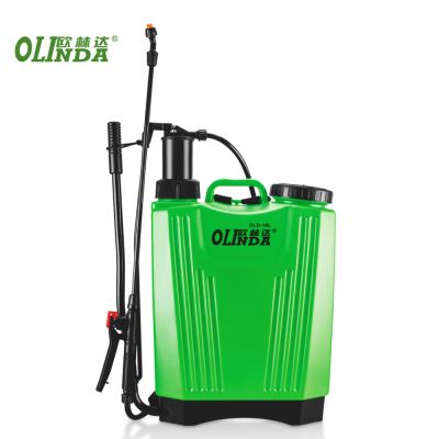 China Agriculture china best price farming homeing plastic backpack 16L manual hills garden sprayer spare parts for sale