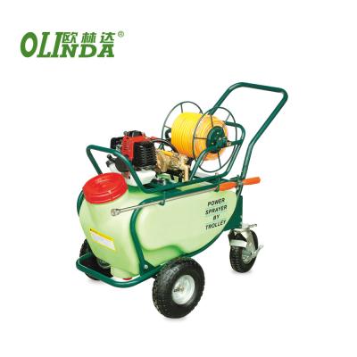 China China Agriculture Garden Spray Machine Power Wheelbarrow Sprayer With Wheels for sale