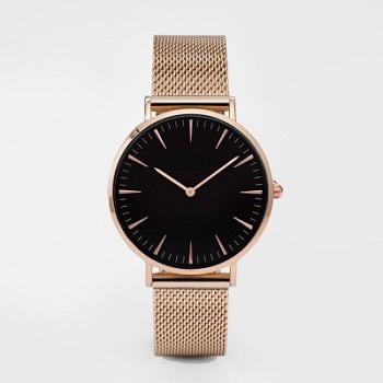 China Non-specific mesh ultra thin band ladies watch simple classic design bracelet quartz watch for sale