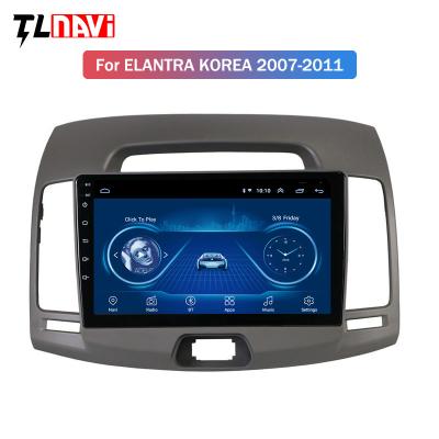 China 9 Inch Android 10 CAR Gps Navigation Automotive Radio For Hyundai Elantra Avante 2007-2011 Car DVD Player for sale