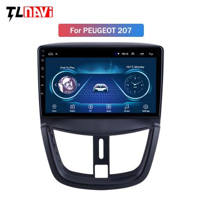 China 9 Inch Android 10 Gps Automotive Navigation For Peugeot 206+ 2006-2012 Radio Plus / 207 DVD Player for sale