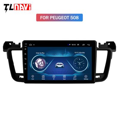 China Android 10 Car DVD Player GPS Navigation Radio Automotive Stereo For PEUGEOT 508 2011 2012 2013-2017 Auto Radio Multimedia for sale