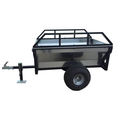 China Towable ATV Trailer Quad Garden Use 3 Way Tipper Trailer for sale