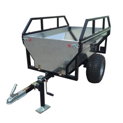 Cina Small Easy Dump Log Atv Dump Trailer With Barrier (Tb500-F), CE Atv Small Utility Trailer For Timber, ATVS Farm Trailer in vendita