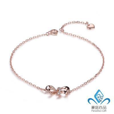 China TRENDY Fashion Daily Jewelry Designs High Quality 1K Real Gold Moissanite Bracelet for sale