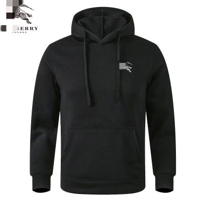 China wholesale high quality Anti-wrinkle men's gsm hoodies combed cotton fabric custom printing embroidery logo blank casual hoodie for sale