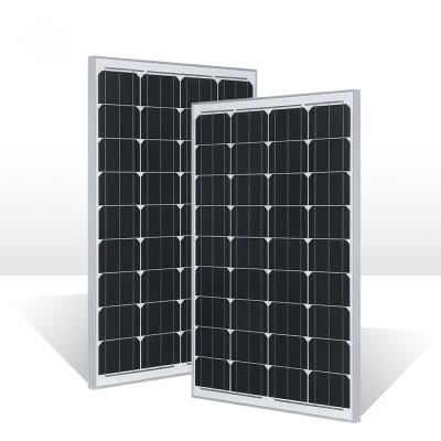 China Hot Selling Portable Solar Power System 100W Solar Panel Waterproof Faster Charging Solar Panel For Solar Station for sale