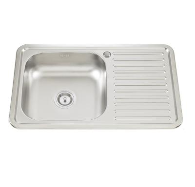 China Without Faucet 2022 Popularity New German Kitchen Sink Kitchen Sinks Cheap Price Hot Selling Products for sale