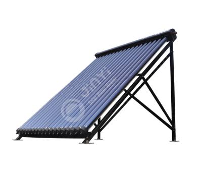 China 24 Tubes High Efficiency Glass Heat Pipe Solar Collector Array for sale