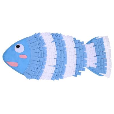 China 2022 Hot Sales Amazon Viable Wholesale Slow Feeding Lick Sniffle Mat Pet Snuffle Feeding Pads Drilling Dog Sniff Mat for sale