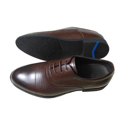 China Waterproof 2022 Luxury Black Leather Shoes Suits Oxford Men Leather Shoes for sale