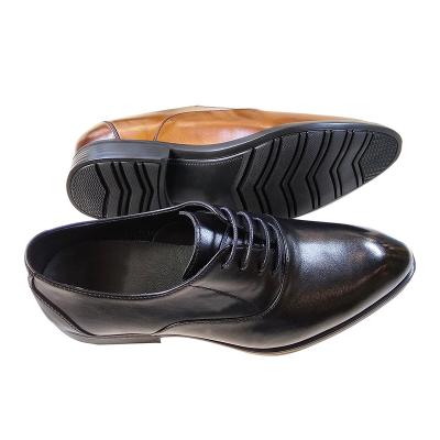 China Factory Wholesale Waterproof Classic Black Formal Men's Leather Shoes Genuine Leather Shoes zu verkaufen