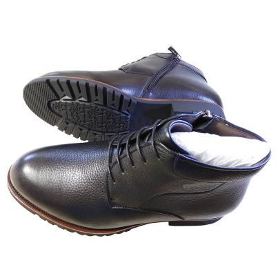 Cina Wholesale Men Oxford Stripe Leather Shoes Waterproof Medium Official Formal Shoes in vendita