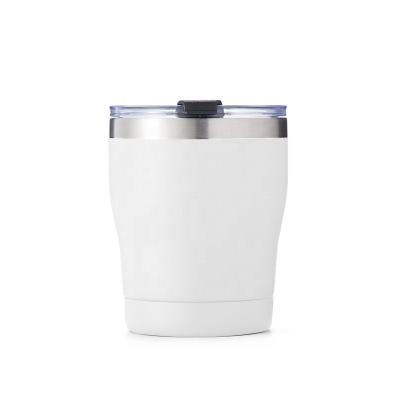 China Sustainable Double Walled Tumbler Mug With Straw Stainless Steel Vacuum Insulated for sale