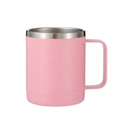 China 12oz Sustainable Mug, Vacuum Insulated, Stainless Steel with Slider Lid for sale