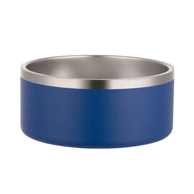 China Non-automatic dog bowl stainless steel with all kinds of capacity 16oz 20oz 24oz, 32oz, 42oz, 64oz for sale