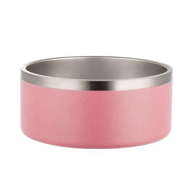 China Non Slip Stainless Steel Automatic Dog Bowls For Water Or Food for sale