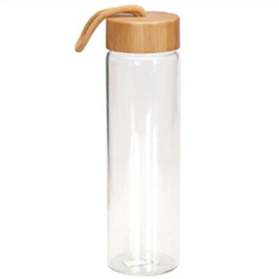 China New Minimalist Tianjin Design Customized Sport Glass Water Bottle for sale