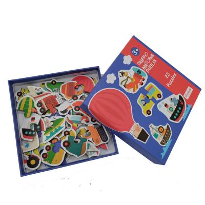 China Best Price Newly Style Wholesale Transport Puzzle Schoolboy Cognitive Puzzle DY070 for sale