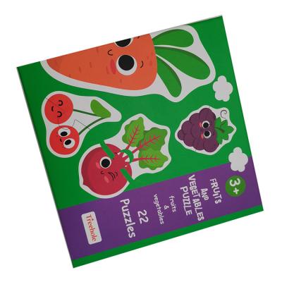 China Wholesale latest designs high quality fruit stickers kids puzzle fruit stickers DY069 for sale