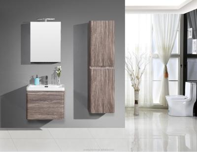 China Luxury Modern Single Basin Vanity Cabinet Free Standing Wood Bathroom Furnitur 2021 for sale