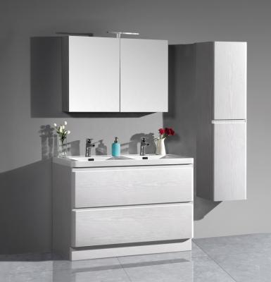 China Modern Modern Standing Bathroom Vanity With Mirror Cabinet for sale