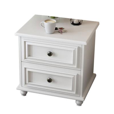 China American Bedroom Furniture Adjustable American Household Bedroom Furniture Simple Modern Non-Solid Wooden Cabin White (Other) Side Cabinet Bedside Cabinet for sale