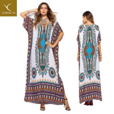 China Split kaftan dresses latest fashion women turkey maxis abaya luxury kaftan dresses for sale