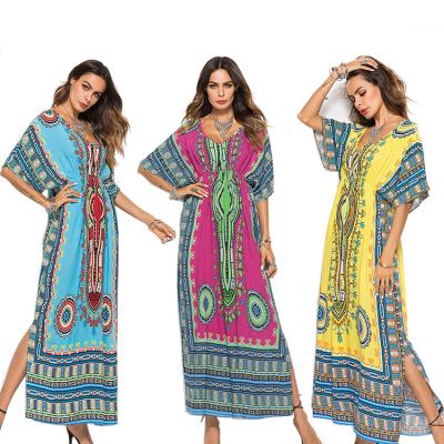 China Split Kaftan Dresses Women Muslim Dubai Moroccan Split Kaftan Kaftan Dresses for sale