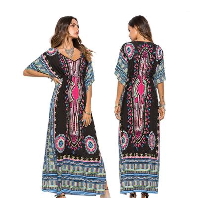 China Split kaftan dresses custom made fashionable dresses manufacturer arabic abaya kaftan women kaftan jalabiya for sale