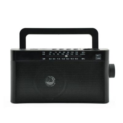 China Bass Speaker Portable Portatil World Shortwave Receiver Dc Usb 3 Band Am/Fm Switch AM Fm Radio for sale