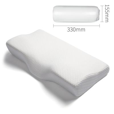 China Anti-Apnea Factory Wholesale Butterfly Main Support Outdoor Cover Memory Foam Orthopedic Cervical Bamboo Pillow for sale