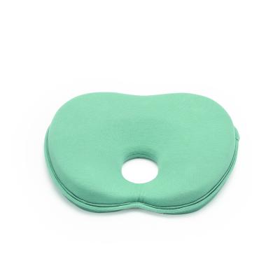 China Bebe Plagiocefalia Memory Poam Baby Flat Design Single Anti-Static Pillow for Newborn for sale