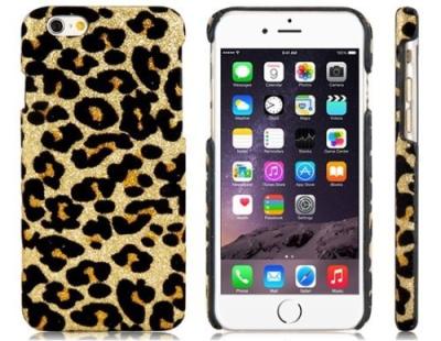 China Leopard Print Pattern Plastic Mobile Phone Cases for  iPhone 6 4.7